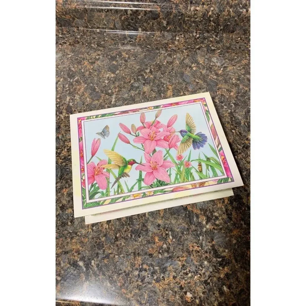 Hummingbird Stationery Set